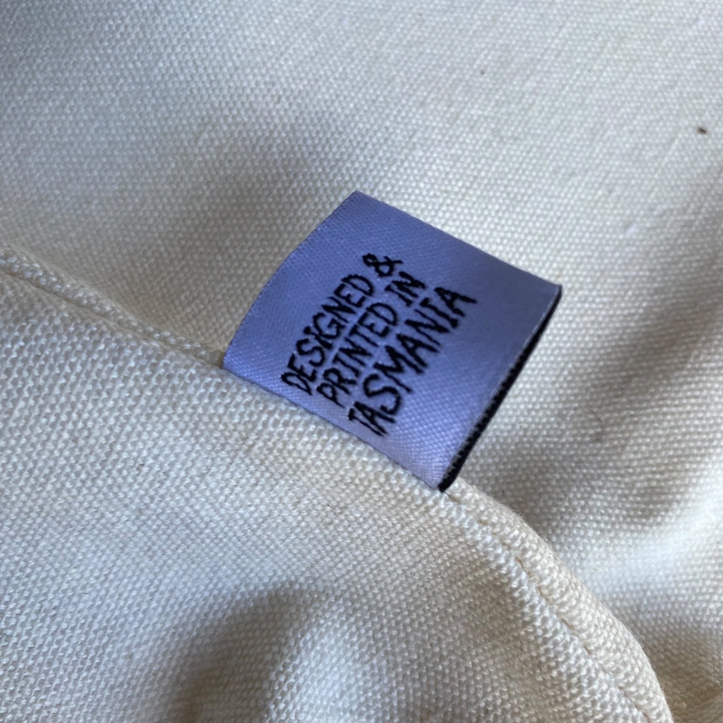 Tasmania Cotton Canvas Tote Bag