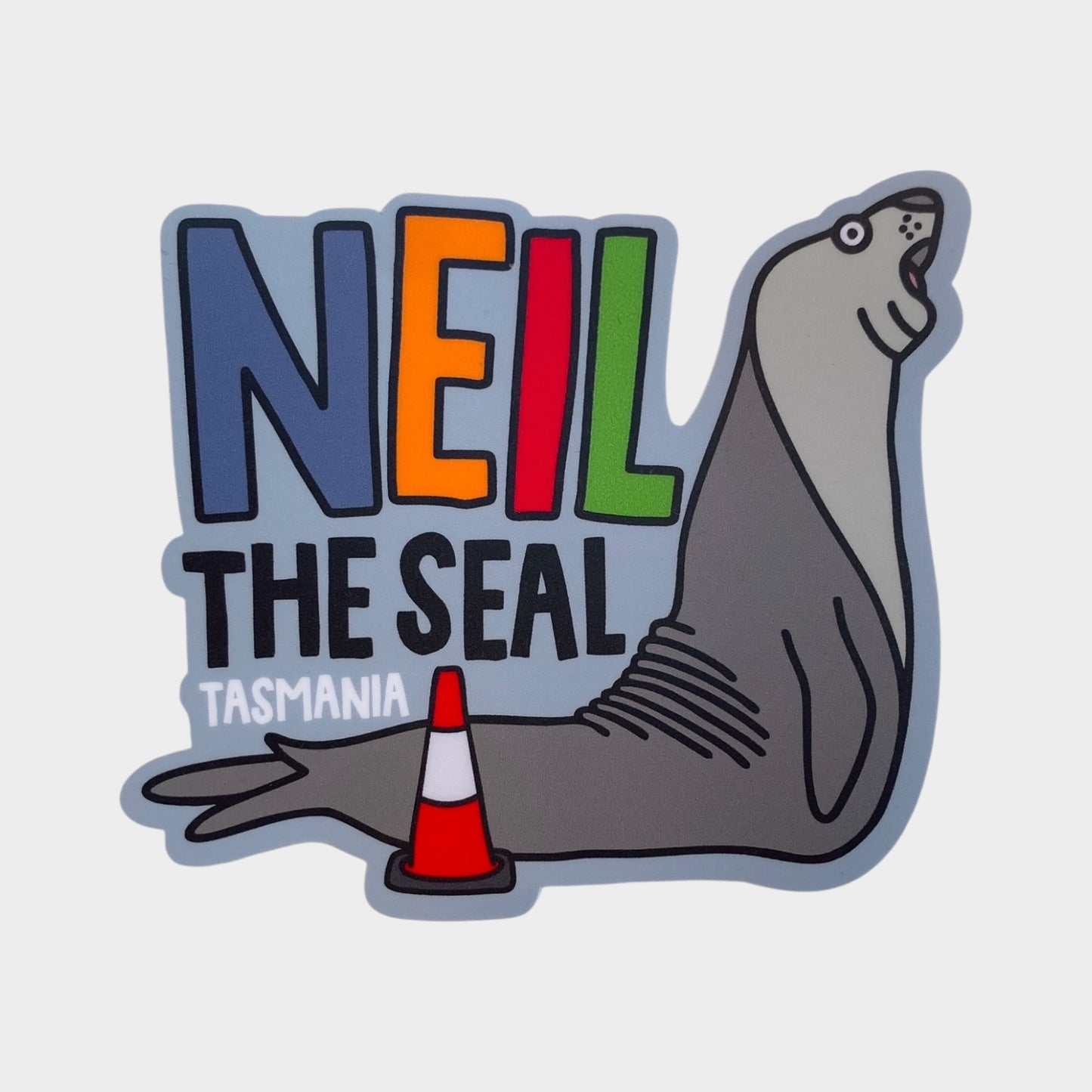 Neil the Seal Sticker