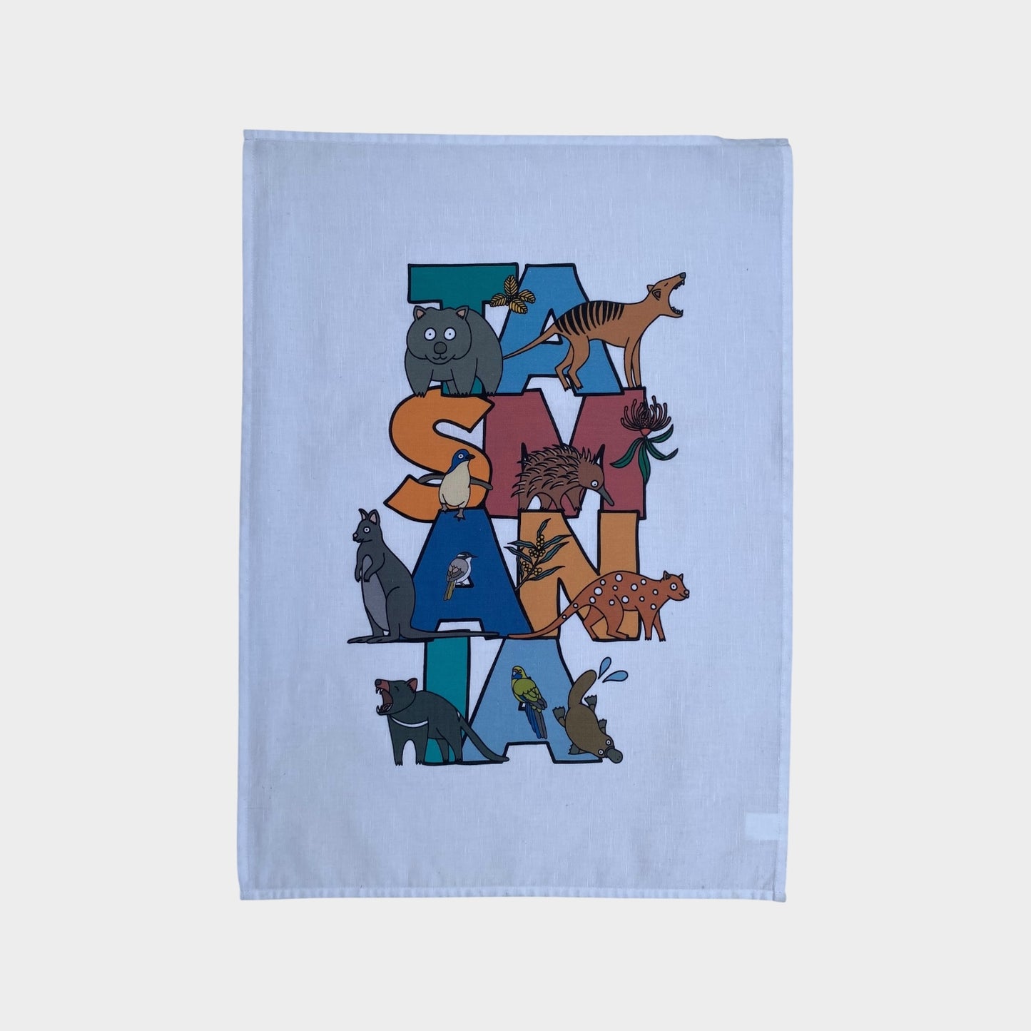 Tasmania Linen + Cotton Tea Towel