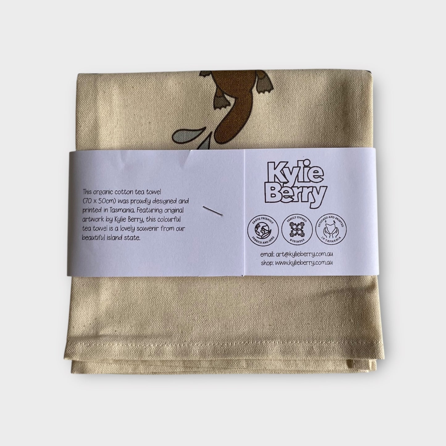Tasmanian Locals Organic Cotton Tea Towel