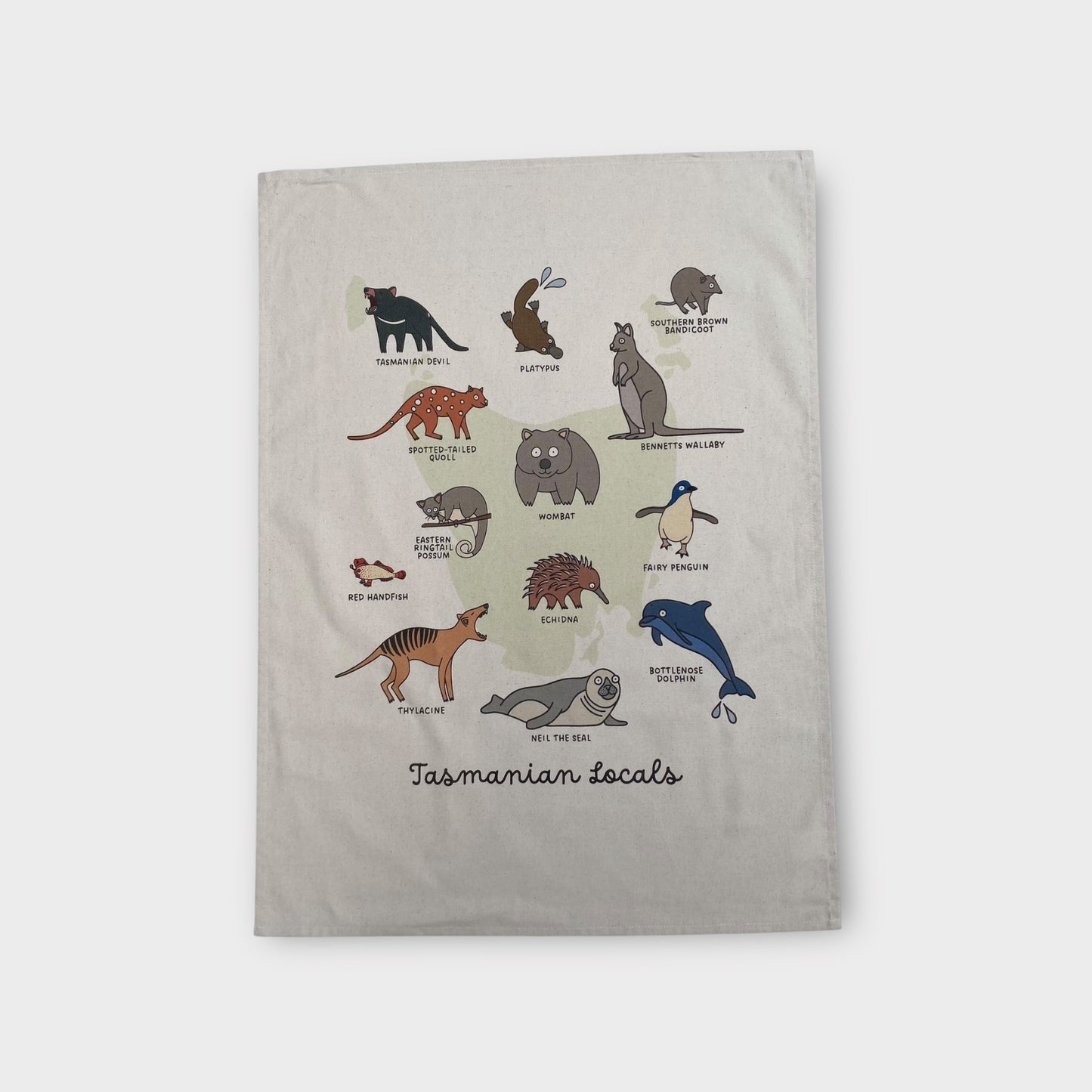 Tasmanian Locals Organic Cotton Tea Towel